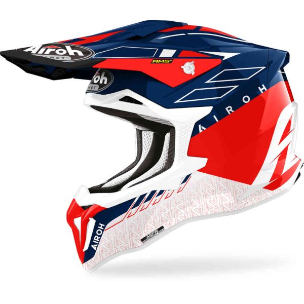 Helmets MX-Enduro Airoh Moto MX/Enduro Helmet Strycker Skin Red Matt 24
