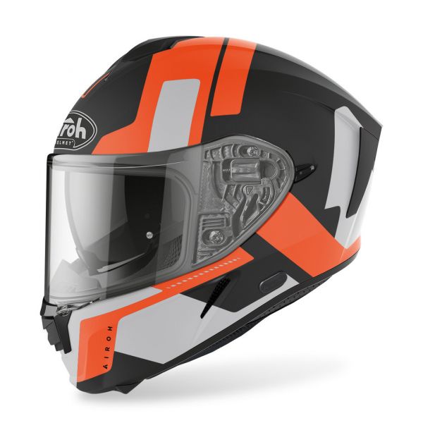  Airoh Casca Moto Full-Face Spark Shogun Orange Matt
