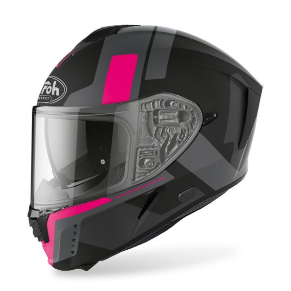 Full face helmets Airoh Full Face Helmet Spark Shogun Pink Matt