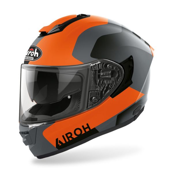  Airoh Full Face Helmet St.501 Dock Orange Matt