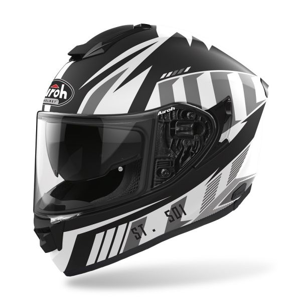 Full face helmets Airoh Full-Face Moto HelmetST 501  White Matt