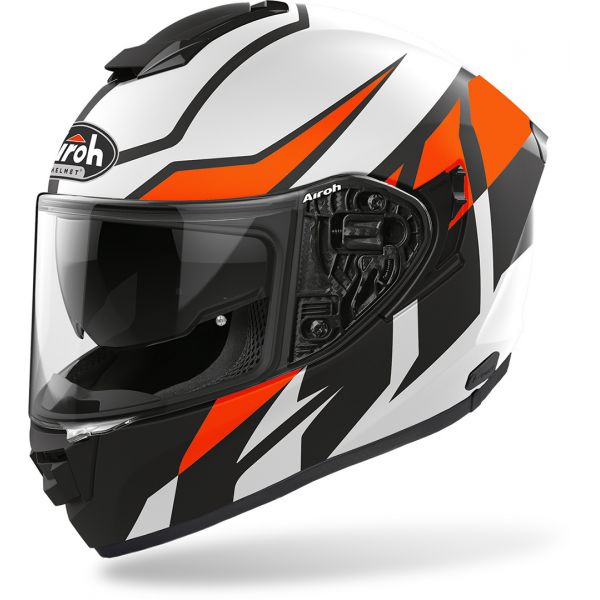 Casti Moto Integrale Airoh Casca Moto Full-Face St501 Frost Orange Matt