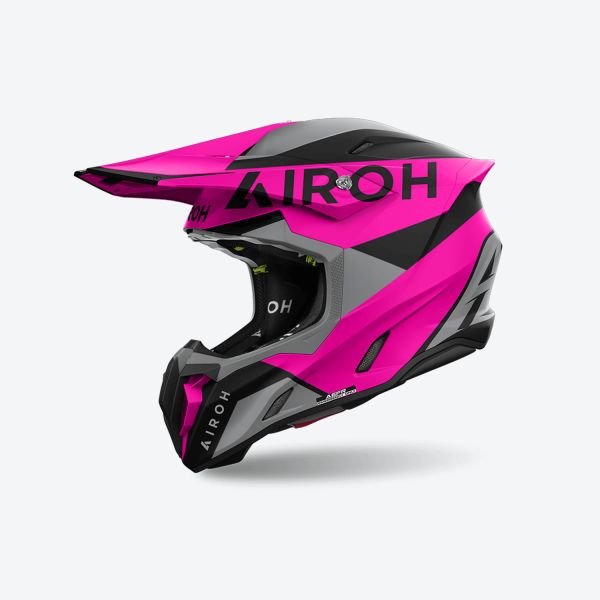 Helmets MX-Enduro Airoh Moto MX/Enduro Helmet Twist 3 King Pink Matt 24