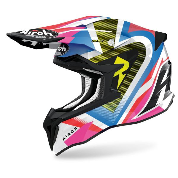 Helmets MX-Enduro Airoh Moto MX/Enduro Helmet Strycker View Gloss 24