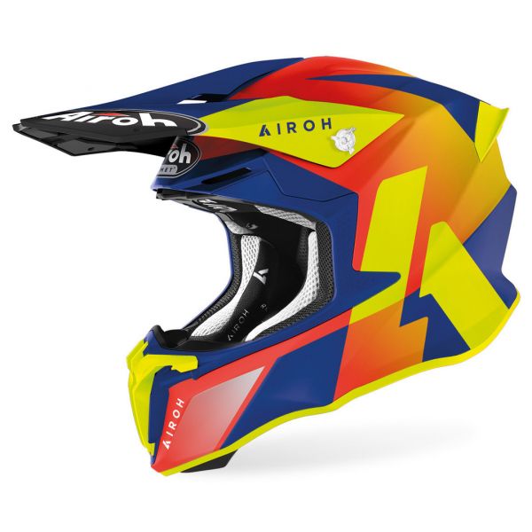 Airoh Moto MX Helmet Twist 2.0 Lift Azure Matt