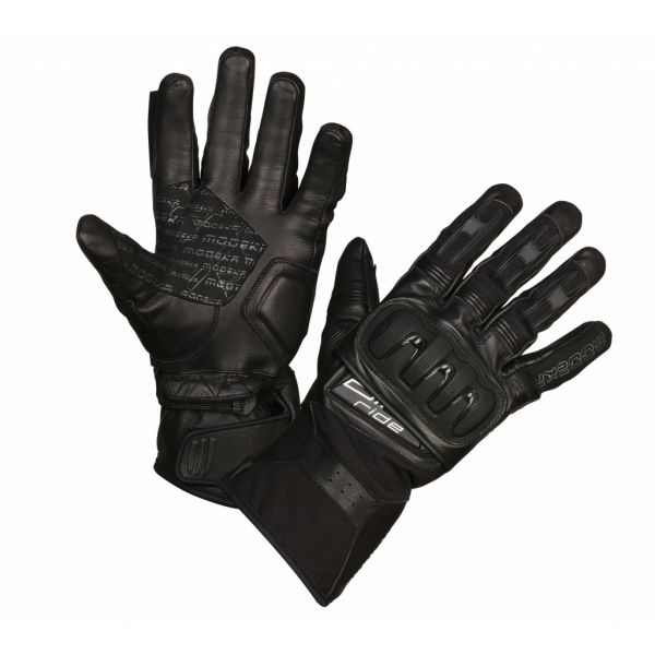 Gloves Touring Modeka Touring Air Ride Dry Black Gloves
