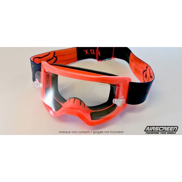 Goggle Accessories Airscreen Ventilated Lens Fox AirSpace/Main Clear