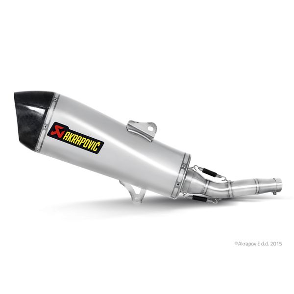 Motorcycle Exhaust Akrapovic Slip-On Line Muffler Scooter Mbk/Yamaha S-Y4So10-Hzaass