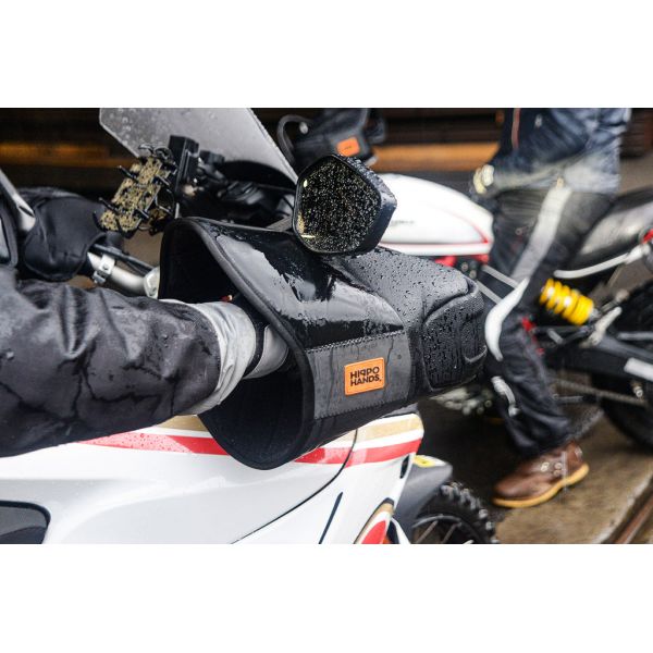 Motorcycle Handguards Hippo Hands Alcan (XL) Neoprene Cold/Wet Hand Guards