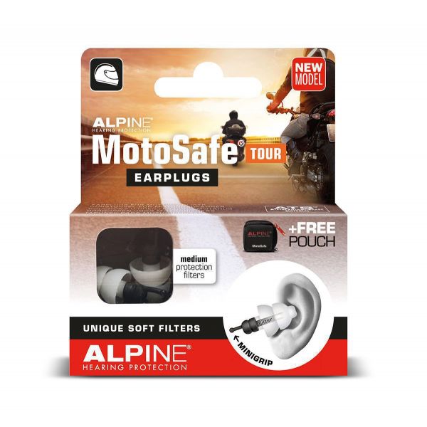 Accesorii Casti Strada Alpine Dopuri Urechi MotoSafe TOUR