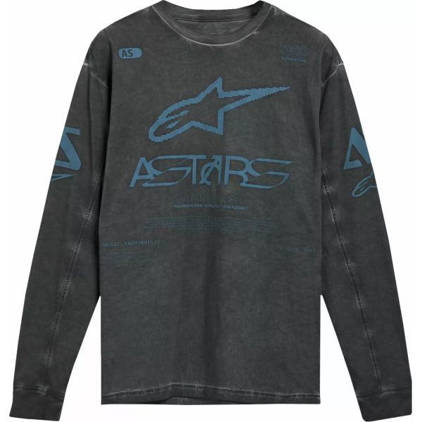 Tricouri/Camasi Casual Alpinestars Bluza Nook Knit Dark Grey/Blue 25