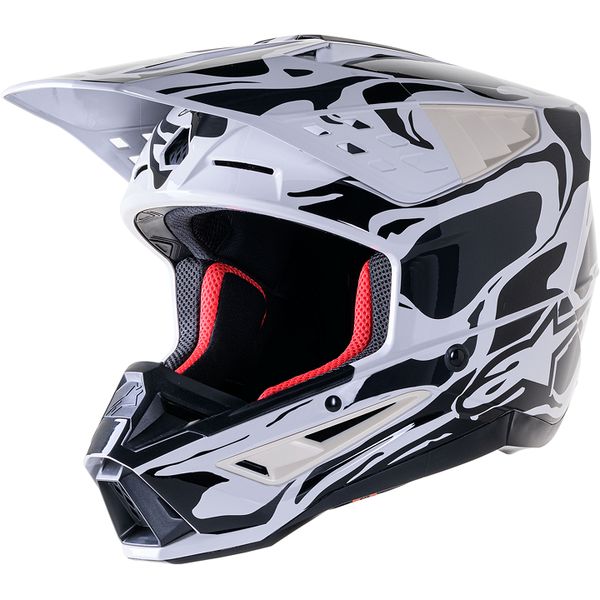 Helmets MX-Enduro Alpinestars Enduro/MX Moto Helmet Supertech M5 Mine Gray/Black 24