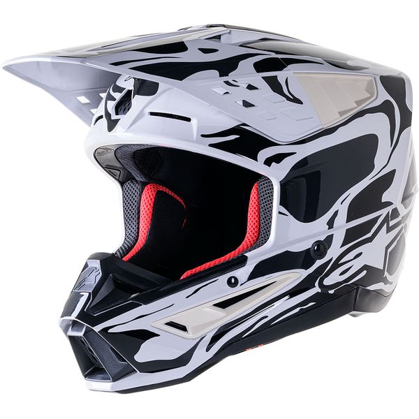 Casti Cross-Enduro Alpinestars Casca Moto Enduro/MX Supertech M5 Mine Gray/Black 24