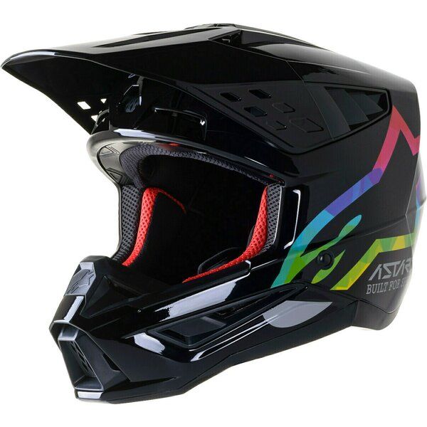 Helmets MX-Enduro Alpinestars Moto MX/Enduro Helmet Supertech S-M5 Compass Black/All Colour 24 