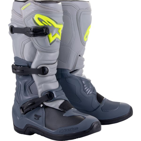 Boots MX-Enduro Alpinestars Moto Enduro/MX Boots Tech 3 Gray/Gray 24