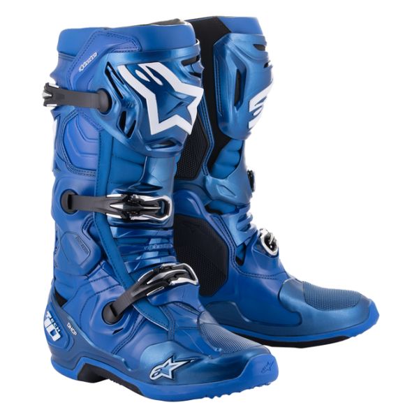 Cizme MX-Enduro Alpinestars Cizme Moto Enduro Tech 10 Blue/Black