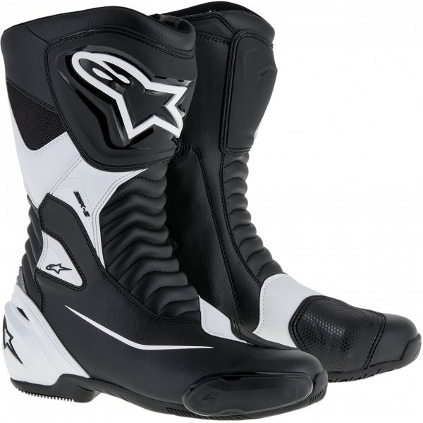 Cizme Moto Sport Alpinestars Cizme Moto Smx-s Black/White