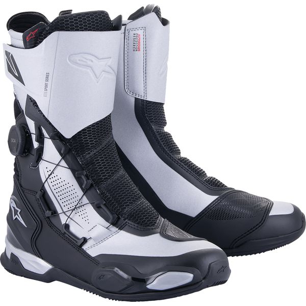 Cizme Moto Adventure/Touring Alpinestars Cizme Moto Touring SP-X Boa Black/Silver 24