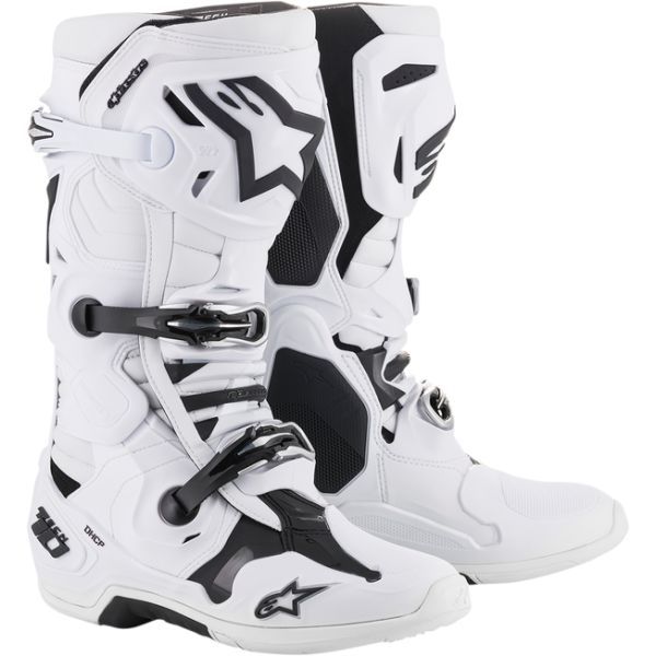 Cizme MX-Enduro Alpinestars Cizme MX Tech 10 Alb
