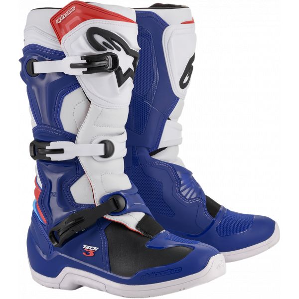  Alpinestars Tech 3 Multicolor/Blue MX Boots