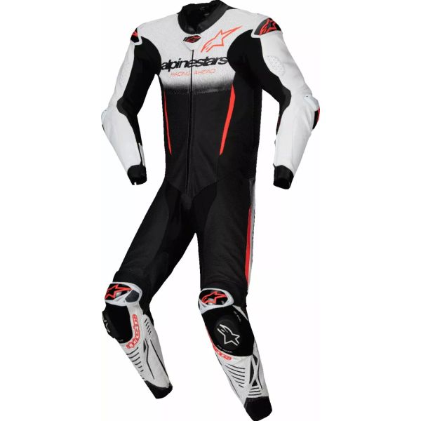 Combinezoane Moto Piele Alpinestars Combinezon Moto Piele GP-R7 1-PC White/Black/Red 25