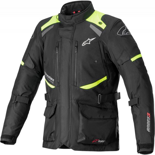 Geci Moto Textil Alpinestars Geaca Moto Andes V3 Black/Yellow