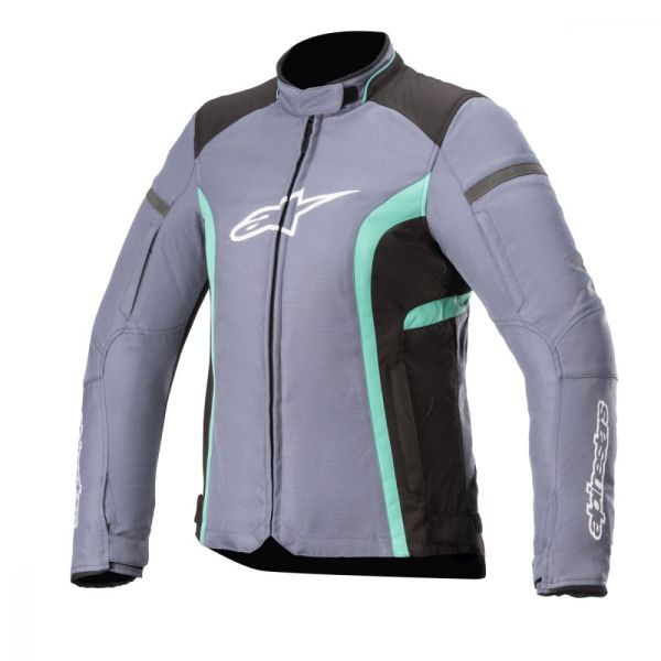 Geci Moto Textil - Dama Alpinestars Geaca Moto Textila Dama Stella Kira v2 WP Peacock Green/Slate
