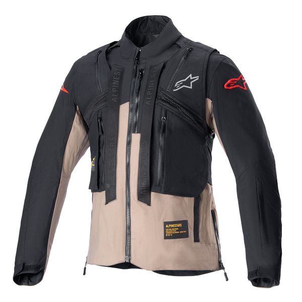 Geci Enduro Alpinestars Geaca Moto MX/Enduro Techdura Black/Brown 24