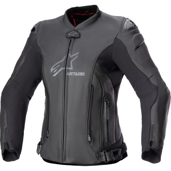 Leather Womens Jackets Alpinestars Lady Moto Leather Jacket GP Plus R V4 Black 24