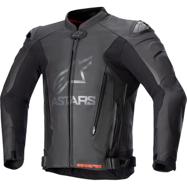 Leather Jackets Alpinestars Moto Leather Jacket GP Plus R V4 Black/Black 24