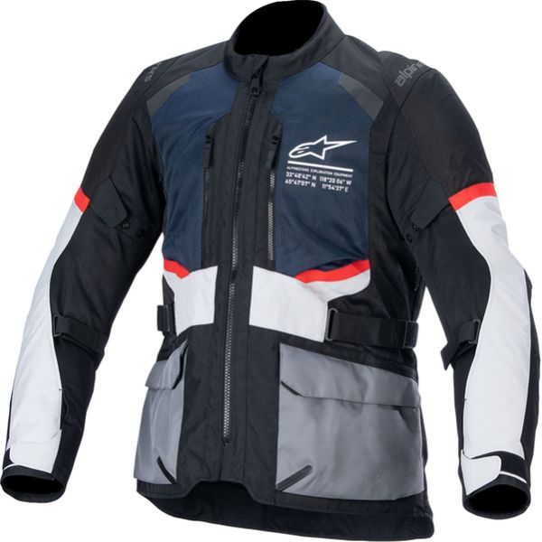 Textile jackets Alpinestars Moto Textile Jacket Andes Air Blue/Gray 24