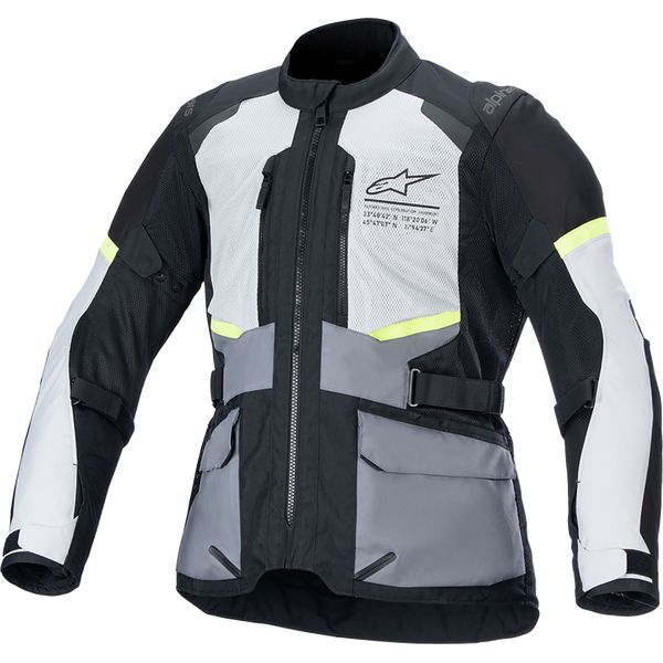 Textile jackets Alpinestars Moto Textile Jacket Andes Air Gray/Black 24