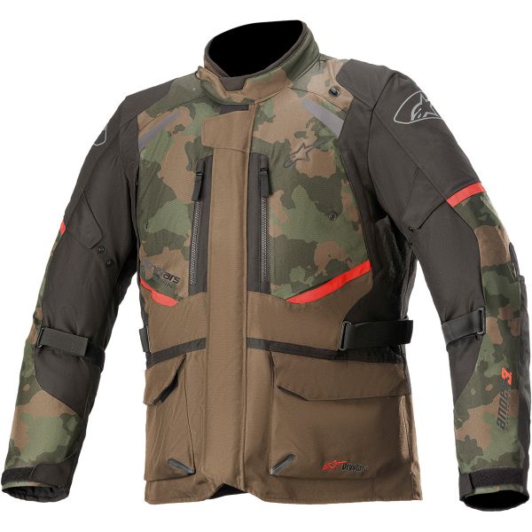 Textile jackets Alpinestars Andes Drystar v3 Jacket Green Camo