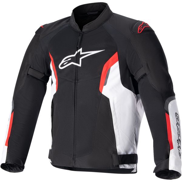 Textile jackets Alpinestars Moto Textile Jacket AST Air V2 Black/White/Red 24