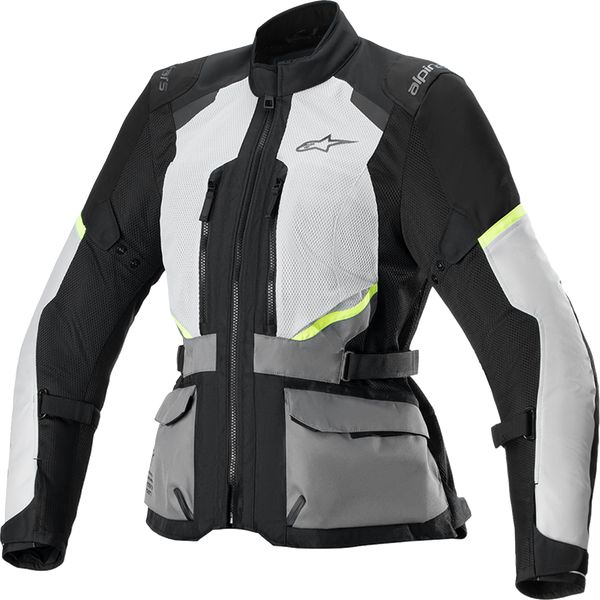 Geci Moto Textil - Dama Alpinestars Geaca Moto Textila Dama Stella Andes Air Gray/Yellow 24