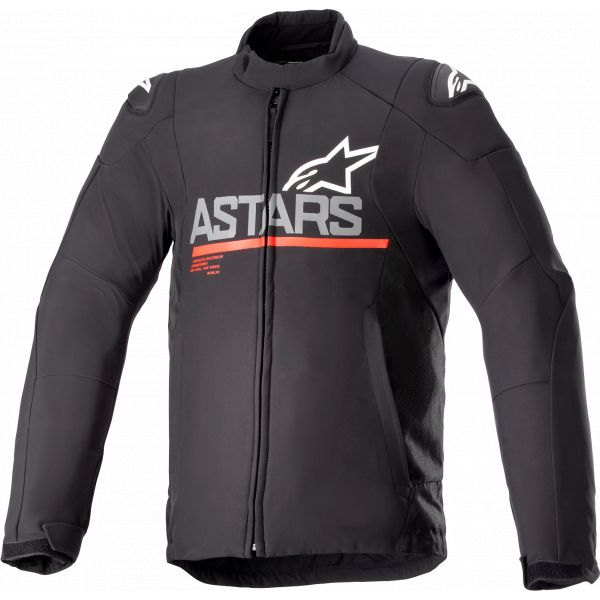 Textile jackets Alpinestars Smx Waterproof Jacket Black/Grey/Red