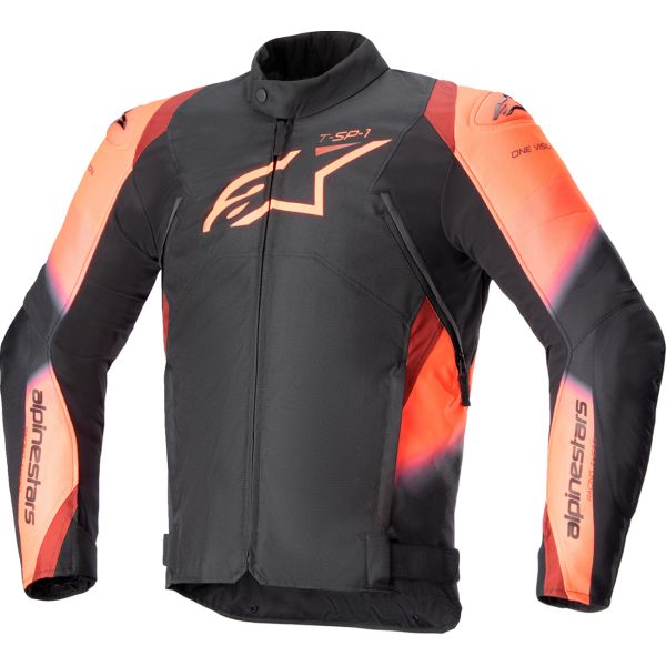 Textile jackets Alpinestars Moto Textile Jacket T-SP 1 V2 WP Black/Red 24