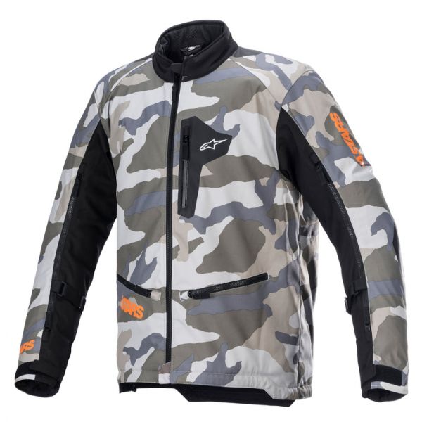 Textile jackets Alpinestars Textile  Moto Jacket Venture XT Camo/Orange Fluo