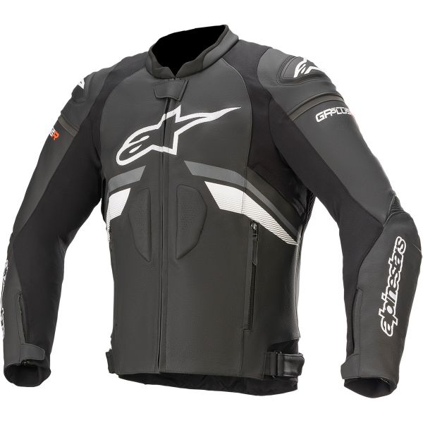  Alpinestars GP Plus R V3 Black/Dark Grey/White Leather Jacket