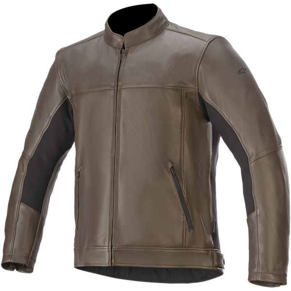 Leather Jackets Alpinestars TOPANGA BROWN Leather Jacket