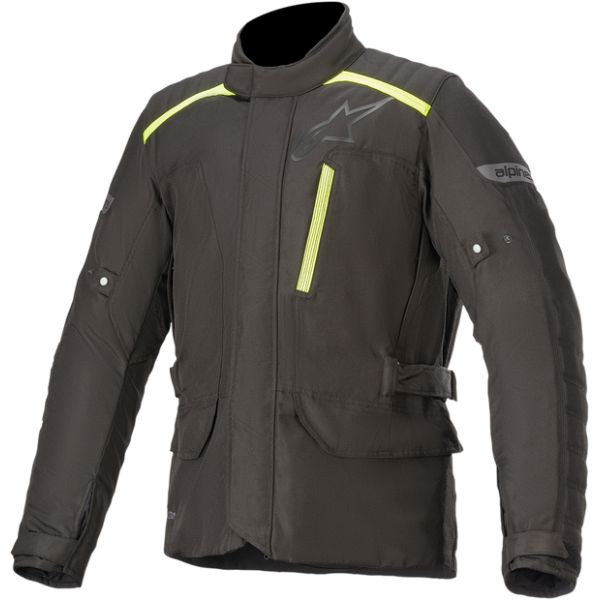 Geci Moto Textil Alpinestars Geaca Moto Textila GRAVITY DRYSTAR Black/Yellow Fluo