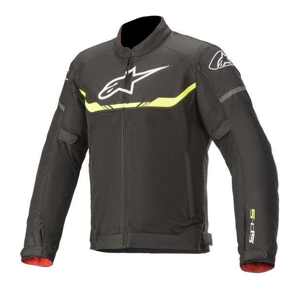 Geci Moto Textil Alpinestars Geaca Moto Textila T-SPS AIR Black/Yellow Fluo
