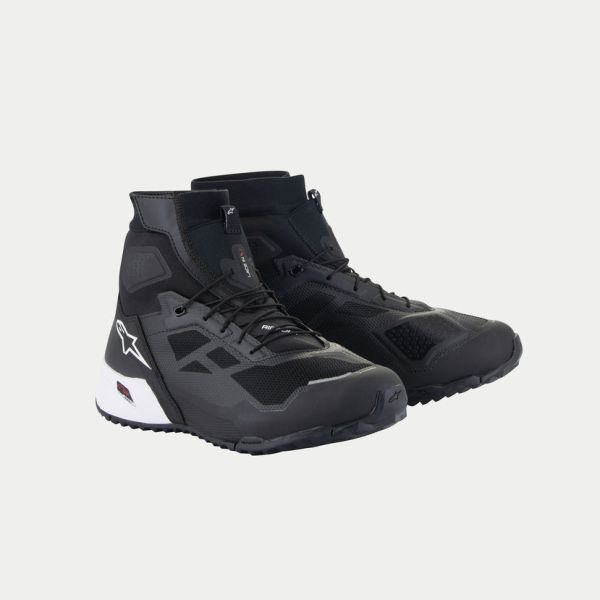 Cizme Moto Scurte/Urban Alpinestars Ghete Moto CR-1 Black/White 24