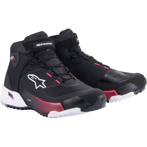 Cizme Moto - Dama Alpinestars Ghete Moto Dama CR-X Drystar Black/Pink 24