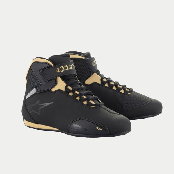 Cizme Moto - Dama Alpinestars Ghete Moto Dama Sektor Champagne/Black 24