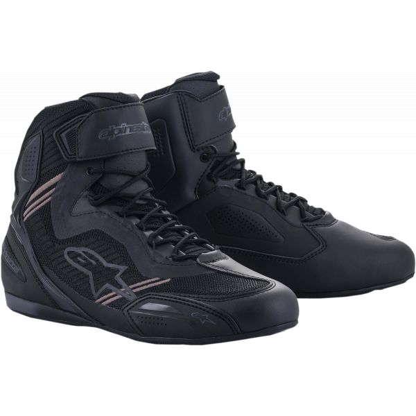  Alpinestars Moto Shoes Faster 3 Rideknit Riding Black/Black 2510319-110013