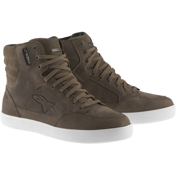 Cizme Moto Scurte/Urban Alpinestars Ghete Moto Impermeabile J-6 Brown