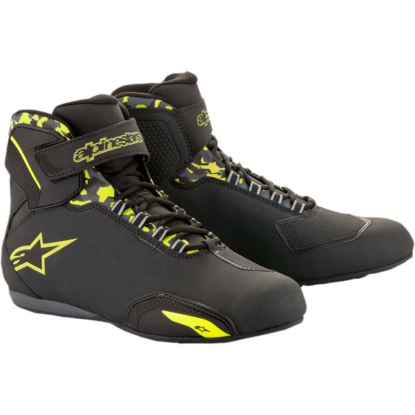  Alpinestars Shoe Sektor Wp Black/Grey/Yellow