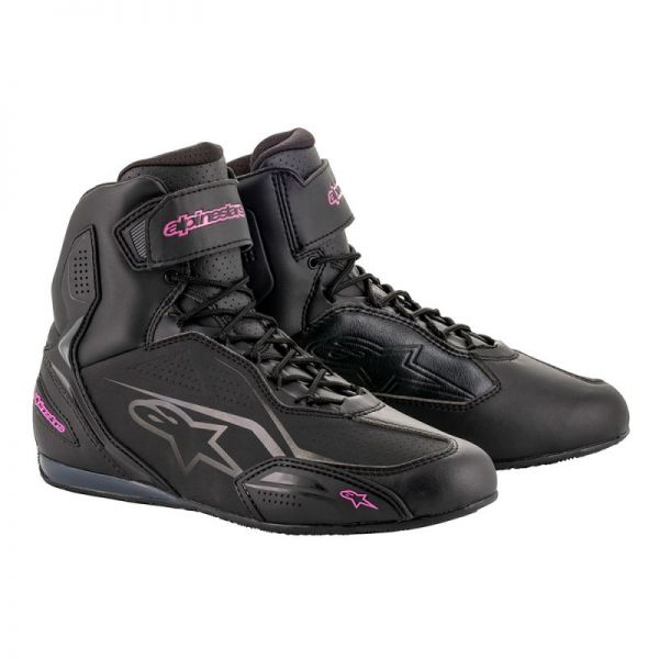 Women's boots Alpinestars Stella Faster 3 Black/Pink Dama