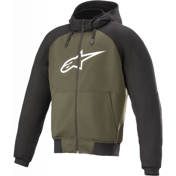 Textile jackets Alpinestars Jkt/hoodie Chrome B/gn